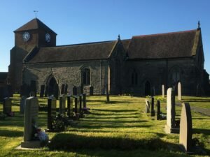 Bury ashes in a family grave UK churchyard