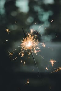 Bonfire Night memorial fireworks for a loved one